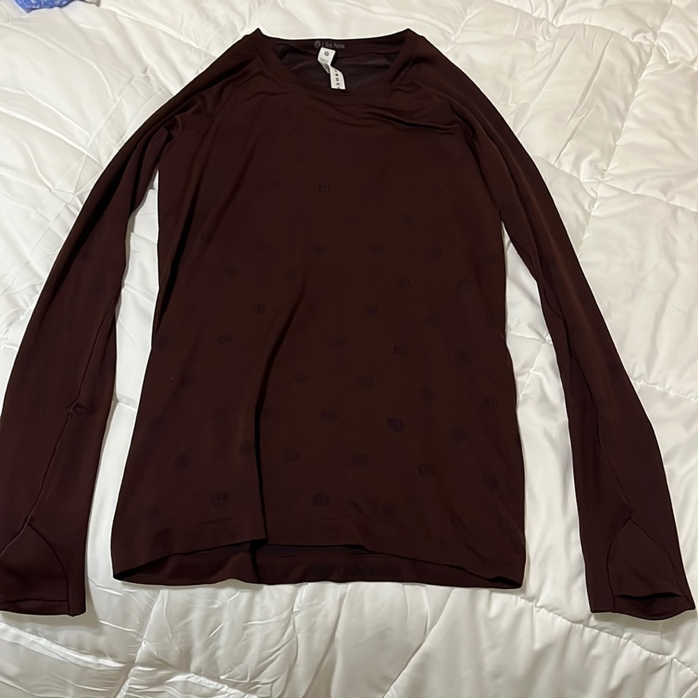 Lululemon pop cassis long sleeve swiftly tech 2.0
